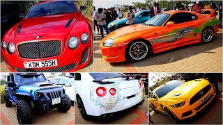 Top Most Stylish Flashy Cars In Nairobi At The Tuner FestUhuru Gardens [upl. by Peters]