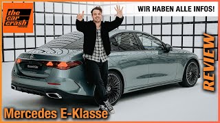 Mercedes EKlasse im Test 2023 Das musst du über den NEUEN wissen Review  Preis  Plugin Hybrid [upl. by Gladdie261]