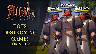 Albion online 🔥BOTS HAVE TAKEN OVER THE GAME🔥 Or not [upl. by Edlin]