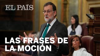 MOCIÓN DE CENSURA Las frases más destacadas [upl. by Llerrah]