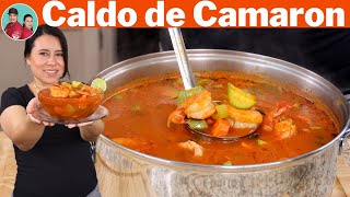 con este CALDO de CAMARON Te SALDRAN TODOS los MALES del CUERPO  Receta Mejor que NUNCA [upl. by Onofredo]