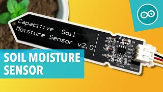 SOIL MOISTURE SENSOR FOR PLANTS V12  V20  Arduino tutorial 31 [upl. by Valdis]