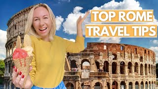 ROME TRAVEL TIPS FOR FIRSTTIME VISITORS  EVERYTHING You Need To Know I Rome Italy I Italy Travel [upl. by Lora]