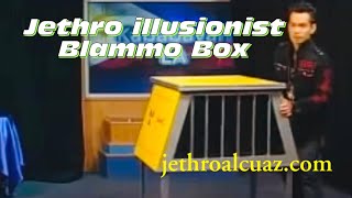 JETHRO illusionist  Blammo Box illusion [upl. by Bailie526]