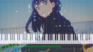 SSSS GRIDMAN ED  youthful beautiful in Piano Cover [upl. by Storm675]