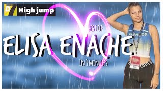 The best of Elisa Enache in 3 minutes beautiful top athlete high jump internet celebrity [upl. by Klepac]