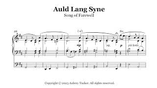 Organ Auld Lang Syne Song of Farewell  New Year  Jazz  Scottish Traditional [upl. by Washko745]