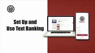 SEFCU Digital Banking  How To Text Banking [upl. by Bonita]