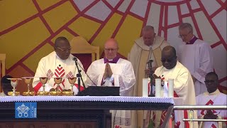 Holy Mass in the Zaire Rite with Pope Francis in Democratic Republic of the Congo 1 February 2023 HD [upl. by Annahsat]