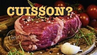 Comment cuire une entrecôte de boeuf à la poêle [upl. by Calendra]