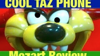 Taz Tazmanian Devil Animated Looney Tunes Phone by Toy Review by Mike Mozart on TheToyChannelmov [upl. by Acsehcnarf]