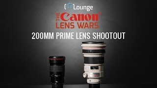 Best Canon 200mm Primes Lenses  The SLR Lounge Canon Lens Wars Episode 16 [upl. by Asert349]