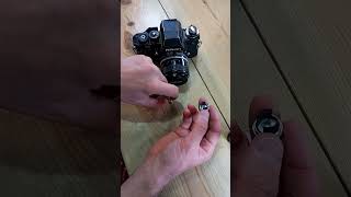 Nikon F3 Battery Replacement Quick amp Easy Guide  YouTube Shorts [upl. by Ursel]