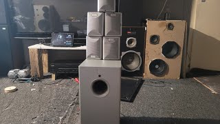 51 Quadral Sound system  Whats inside in the Satellite And Basstest 100th video special [upl. by Ymmac]