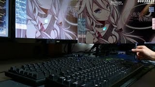 osu KEMU VOXX 六兆年と一夜物語 【Insane】 手元動画 [upl. by Aramenta]