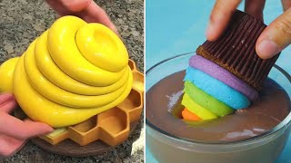 Satisfying Chocolate Cake Compilation  Yummy Desserts Compilation [upl. by Aizat536]