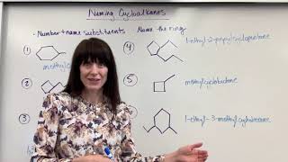 Naming Cycloalkanes [upl. by Theo]