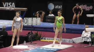 McKayla Maroney  VT  2012 Visa Championships Podium Training [upl. by Eyar]