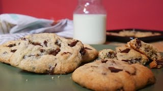 Chocolate Chip Cookies Rezept 🍪 Soft baked mit Schokolade [upl. by Ahsiuqel]