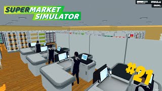 Supermarket Simulator 21  Un supermercado bien ordenado [upl. by Weeks]