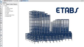 ETABS  01 An Overview Watch amp Learn [upl. by Retsevlis]