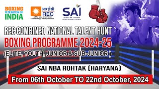 RING 02 l DAY 03 lI REC COMBINED NATIONAL TALENT HUNT BOXING PROGRAMME 202425 JUNIOR amp SUB JUNIOR [upl. by Anihpled]