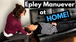 Epley Maneuver for Vertigo at Home [upl. by Adnawaj669]