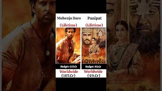 mohenjo daro vs Panipat movie comparison box office collection trending viral boxofficecollection [upl. by Ekal382]