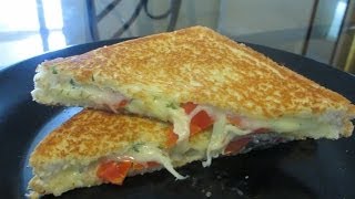 GRILLED JARLSBERG CHEESE SANDWICH [upl. by Etteuqram]