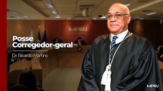 Ricardo Ribeiro Martins é empossado para o segundo mandato como corregedorgeral do MPRJ [upl. by Cindi]