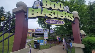 Boo Blasters on Boo Hill at Canadas Wonderland POV [upl. by Mighell]