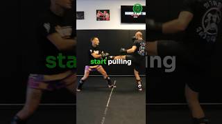 Muay Thai Training  Countering the Teep with Kevin Ross and Greg Wootton [upl. by Rosamond]