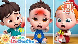 Canción de la Herida Versión Casa  Me Lastimé😢 LiaChaCha en Español  Canciones Infantiles [upl. by Letnuahc]