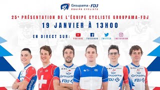 Présentation officielle de lÉquipe cycliste GroupamaFDJ [upl. by Estus321]