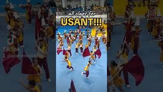 All claps for University of Saint Anthony Band and Majoretts USANT  Pride of Bicolandia USANT [upl. by Ahsemit]