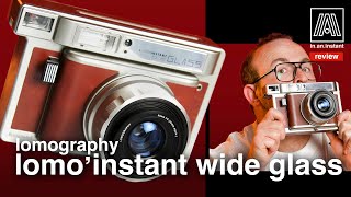 Lomography LomoInstant Wide Glass  A new top tier Instax Wide camera  Review Sample Shots Tips [upl. by Hilarius285]