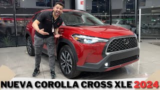 NUEVO TOYOTA COROLLA CROSS XLE 2024  ¿Será la SUV más confiable [upl. by Carce850]