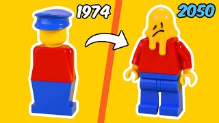 the EVOLUTION of LEGO MINIFIGURES… [upl. by Ailegave]