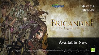 Brigandine The Legend of Runersia  Launch Trailer  PS4 [upl. by Held248]