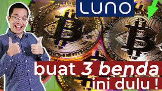 3 Benda Wajib Buat Sebelum Melabur CRYPTO [upl. by Calondra610]