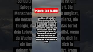 Psychologie Fakten Shorts persönlichkeitsentwicklung [upl. by Valda435]