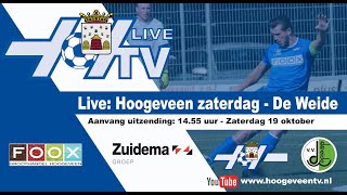 Liveuitzending Hoogeveen zaterdag  VV De Weide [upl. by Stempson]