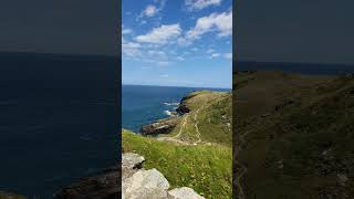 Tintagel coast Cornwall 27th July 2024 [upl. by Charin571]