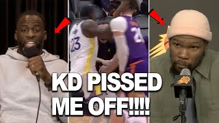 Draymond says Kevin Durant PISSED HIM OFF KD RESPONDS quotDraymond going to therapy amp SHT [upl. by Farlee]