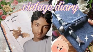 how to make vintage diary😱 [upl. by Erica]