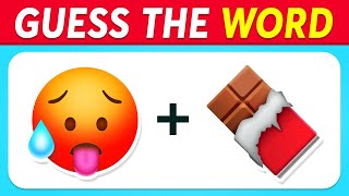 Guess the Word by Emoji  Emoji Quiz Challenge 2024 [upl. by Neelyt]