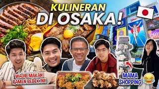 KULINERAN DI OSAKA RAMEN BEBEK NO1 HIDDEN GEM RESTO STREETFOOD DLL [upl. by Trudey]