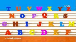 ABC Song  Alphabet Songs  Phonics Song For children in 3D Animation rhymes [upl. by Nangem204]