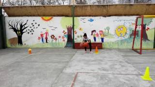 Educación Física Circuito Basquetbol 03 [upl. by Erolyat735]