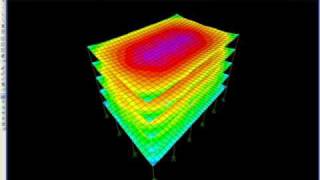 3D Frame Analysis in sap2000 wwwmosttutorialsblogspotcom 4 of 5 [upl. by Oinotnaesoj]